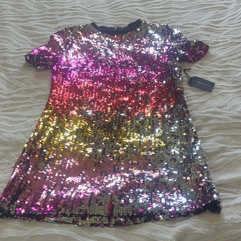 BNWT Sequin Forever 21 Dress - Picture 6 of 12